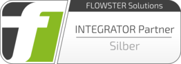 Flowster Integrator Partner Silber